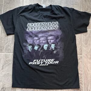 Duran Duran 2023 North American Future Past Tour Medium T-Shirt Pop Rock
